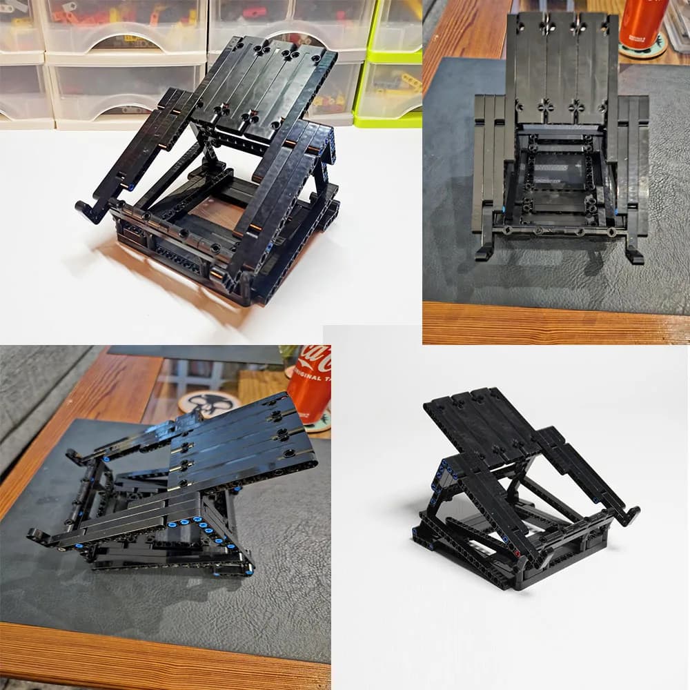 176 יחידות MOC DIY קישוטים 1:8 ו-1:10 קנה מידה מודל רכב התאמה אישית 42096 42083 42143 42138 ערכת תצוגת לבנה טכנולוגית 42154 - תואם לגו 42143