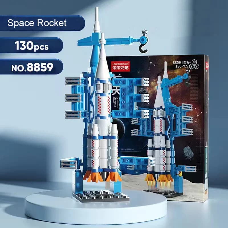 Moc aerospaces מאויש מרכז חלל רקטי תעופה חלל חלל עבודה שדה בלוקים מודל ערכות ערכות רעיונות